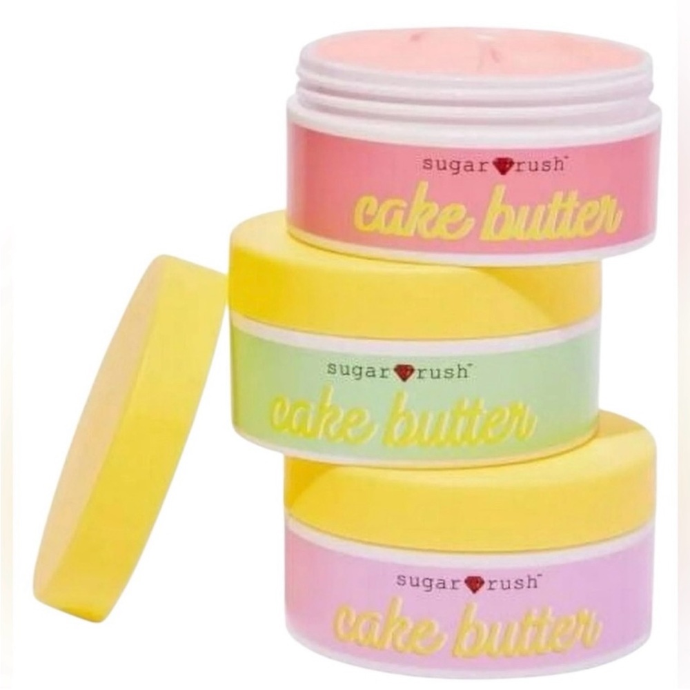 Tarte Sugar Rush Limited Edition Cake Butter Whipped Body Butter Trio 1.4 Oz Ea